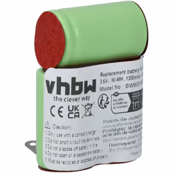 vhbw - the clever way - Batterie de rechange de haute qualité avec une grande autonomie et compatible avec votre rasoir ou to ...