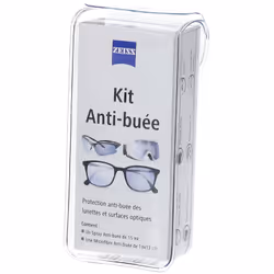 Zeiss Kit Spray Anti-buée 15ml + Tissu Microfibres