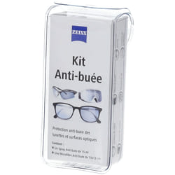 Zeiss Kit Spray Anti-buée 15ml + Tissu Microfibres