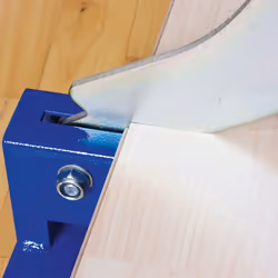 X4-TECH 700253 massicot pour revêtement de sol Bleu Acier 20 cm