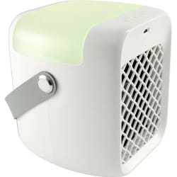 X4-life - Refroidisseur d'air (l x l x h) 15.2 x 17.4 x 17.3 cm avec batterie, avec éclairage, avec lumières d'ambiance au choix Y172912