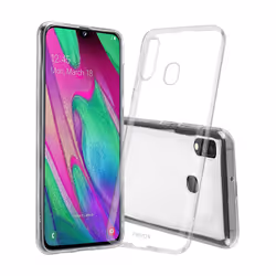 nevox STYLESHELL FLEX, Housse, Samsung, Galaxy A41, 15,5 cm (6.1"), Transparent
