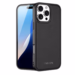 nevox 2384, Housse, Apple, iPhone 16 Pro, 16 cm (6.3"), Noir