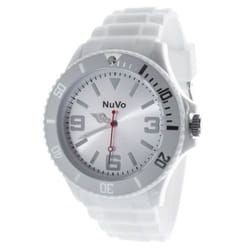 Montre - NUVO - NU13H07 - Etanche 3 ATM - Bracelet en silicone - Affichage analogique