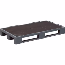 Palette pour charges lourdes à revêtement antidérapant, L x l 1200 x 800 mm, 1 pièce et +. Produit livré = monté. Matériau = ...