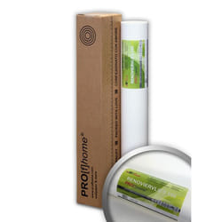 Revêtement non-tissé de lissage 150 g Profhome 399-150 intissé de rénovation murale professionnel Papier peint intissé blanc 1