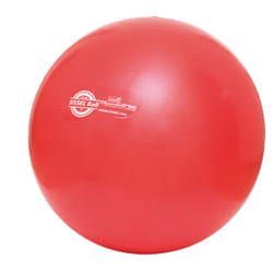 SISSEL Ball ballon d'exercice 55 cm Rouge Pleine taille