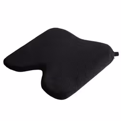 SISSEL Sit Air, Coussin de chaise, Mousse d'uréthane, Chaise, Polyester, Noir, Monochromatique