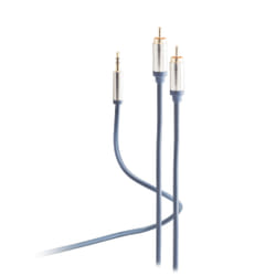 shiverpeaks FL31-32051 câble audio 5 m 3,5mm 2 x RCA Bleu