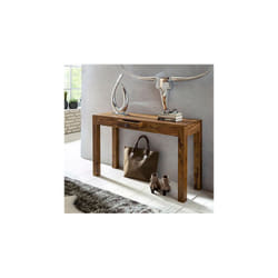 Console 1 tiroir 120x40x70 cm en bois de sheesham massif - MADURAI