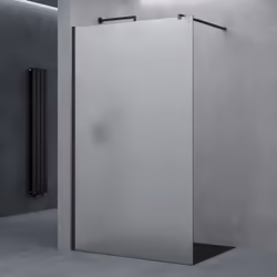 Paroi de douche à l'italienne sérigraphié opaque design Bremen02VS | Dimensions: 120x200cm (Largeur x Hauteur) Verre de sécur ...