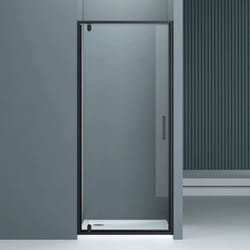 Sogood® Porte de Douche Pivotante 80x200 cm pour Niche Paroi de Douche Transparente Verre de Sécurité Anti-calaire Teramo61K