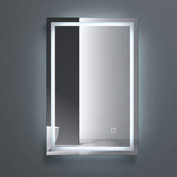 Sogood Miroir de Salle de Bains Lumineux avec Éclairage LED Glace Éclairé 50x70/70x50cm