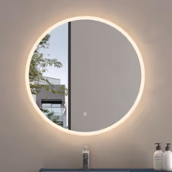 ✅ Glace éclairé antibuée pour salle de bains | Éclairage LED à basse consommation ✅ Miroir avec interupter tactile | Fonction ...