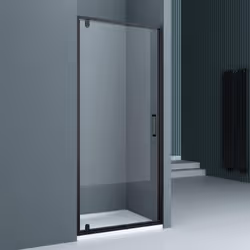 Porte de douche pivotante design doporro Teramo61K | Pare douche pivotante | Idéal pour une douche à l'italienne en niche Dim ...