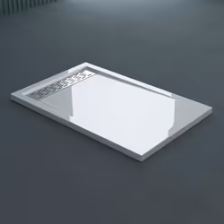 Receveur de douche design ultra plat 4CM bac a douche acrilique Xetro04W 90X120X4