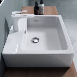 Lavabo vasque a poser ou monter au mur evier design Bruxelles712 535 x 46 x 135cm