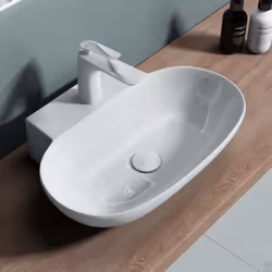 Lavabo vasque à poser ou monter au mur evier design Bruxelles899 56 x 395 x 125cm
