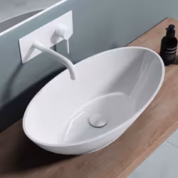 Lavabo vasque à poser blanc 62cm lave main Sogood Colossum807 625x345x175cm