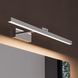 sogood Lampe pour miroir 9W LED Salle de Bain 180° Rotatif 610 Lumen 40cm Applique  Chrome 4000K Design Strahlenschön
