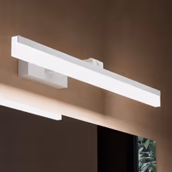 sogood Lampe pour miroir 14W LED Salle de Bain 180° Rotatif 1320 Lumen 60cm Applique Blanc Mat Lumière Miroir 6000K Design Lu ...