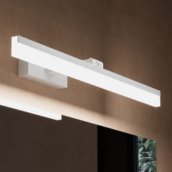 sogood Lampe pour miroir 14W LED Salle de Bain 180° Rotatif 1320 Lumen 60cm Applique Blanc Mat Lumière Miroir 6000K Design Luxaris