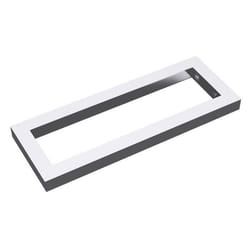 Équerre de fixation 45cm Sogood 1 pièce étagere murale console support WH01 en acier inoxydable chromé 45x3x15cm