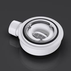 Sogood Bonde de Douche Bonde Extra-Plate de Receveur de Douche Trou dÉvacuation de Ø 40 mm AL06