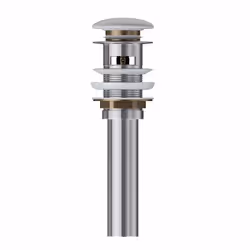 Bonde de lavabo vasque automatique avec trop plein Sogood siphon design push open clic-clac PU014