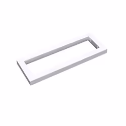 Sogood® 1 Pièce Équerre de Fixation Blanc Étagère Tablette Murale Porte-Serviette en Acier Inoxydable 40x25x15cm WH01