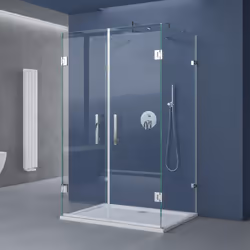Parfait jusque dans les moindres details Pare douche design Profondeur: 100cm des elements de cote | Largeur de 120cm | Haute ...