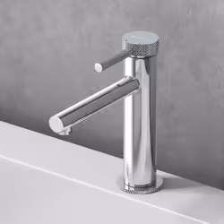 Robinet de salle de bains design chromé Un mitiguer exceptionnel qui attire les regards Idéal pour un montage sur un lavabo s ...