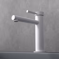 Robinet de lavabo et vasque mitigeur blanc mat Sogood robinet salle de bain 181cm WAO-7601