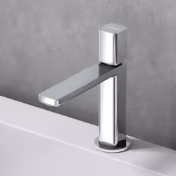 Sogood robinet mitigeur chromé pour lavabo ou vasque de salle de bain 196 cm design minimaliste