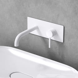 Sogood - Robinet encastré mitigeur moderne pour lavabo et vasque blanc WA112 - Blanc