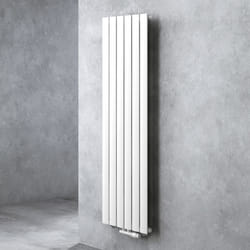 Sogood radiateur pour chauffage central 160x46cm radiateur à eau chaude panneau monocouche design vertical blanc
