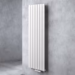 Sogood radiateur pour chauffage central 160x54cm radiateur à eau chaude panneau monocouche design vertical blanc