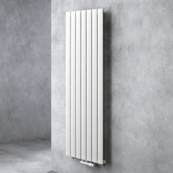 Sogood radiateur pour chauffage central 160x54cm radiateur à eau chaude panneau monocouche design vertical blanc