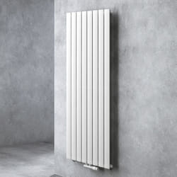 Sogood radiateur pour chauffage central 160x61cm radiateur à eau chaude panneau monocouche design vertical blanc