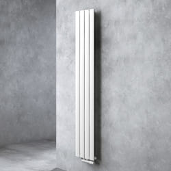 Sogood radiateur pour chauffage central 180x31cm radiateur à eau chaude panneau monocouche design vertical blanc