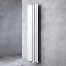 Sogood radiateur pour chauffage central 180x46cm radiateur à eau chaude panneau monocouche design vertical blanc