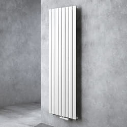 Sogood radiateur pour chauffage central 180x61cm radiateur à eau chaude panneau monocouche design vertical blanc