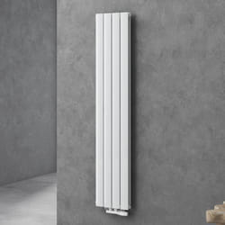 Sogood radiateur pour chauffage central 160x31cm radiateur à eau chaude panneau double couches vertical blanc