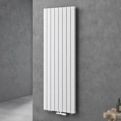 Sogood radiateur pour chauffage central 180x61cm radiateur à eau chaude panneau double couches vertical blanc
