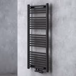 Radiateur de salle de bain SOGOOD 120x50cm noir-gris