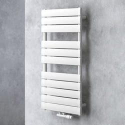 Radiateur de Salle de Bain SOGOOD - 100x60cm - Blanc - Eau Chaude - Vertical