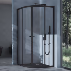 Parfait jusque dans les moindres détails - montrez votre style personnel. Paroi de douche design avec sa portes coulissantes  ...