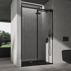 Porte de Douche Coulissante SO GOOD Teramo19K - 150x195 cm - Verre de Sécurité Anti-calaire