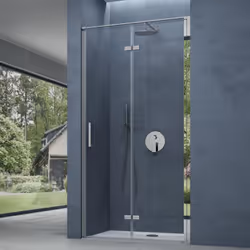 ✅ Porte de douche pivotante et pliante design doporro Teramo37K | Pare douche pivo-pliante | Idéal pour une douche à l'italie ...