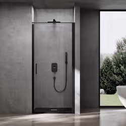 Porte de douche pivotante design doporro Teramo36K | Pare douche pivotante | Idéal pour une douche à l'italienne en niche Dim ...
